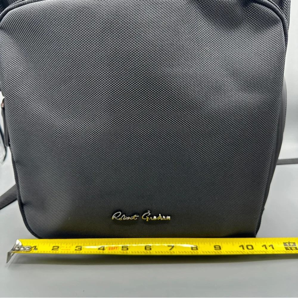 Robert Graham Sustainable/Recycled Material Cache Backpack Black